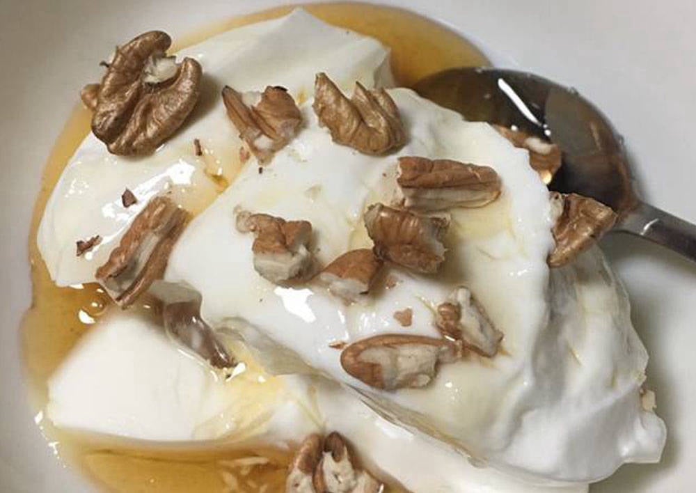 Yogurt, Honey, Nuts
